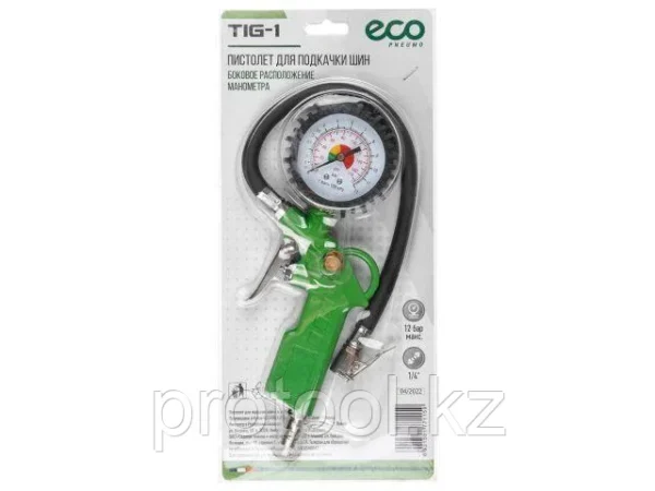Пистолет для подкачки шин ECO TIG-2 с манометром