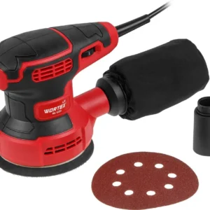 Эксцентриковая шлифмашина WORTEX LX RS 1230 в кор. 280 Вт, 125 мм, 6000-13000 об/мин