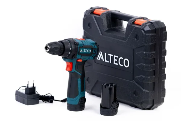 Аккумуляторная дрель шуруповёрт CD 1210.1 Li X2 ALTECO